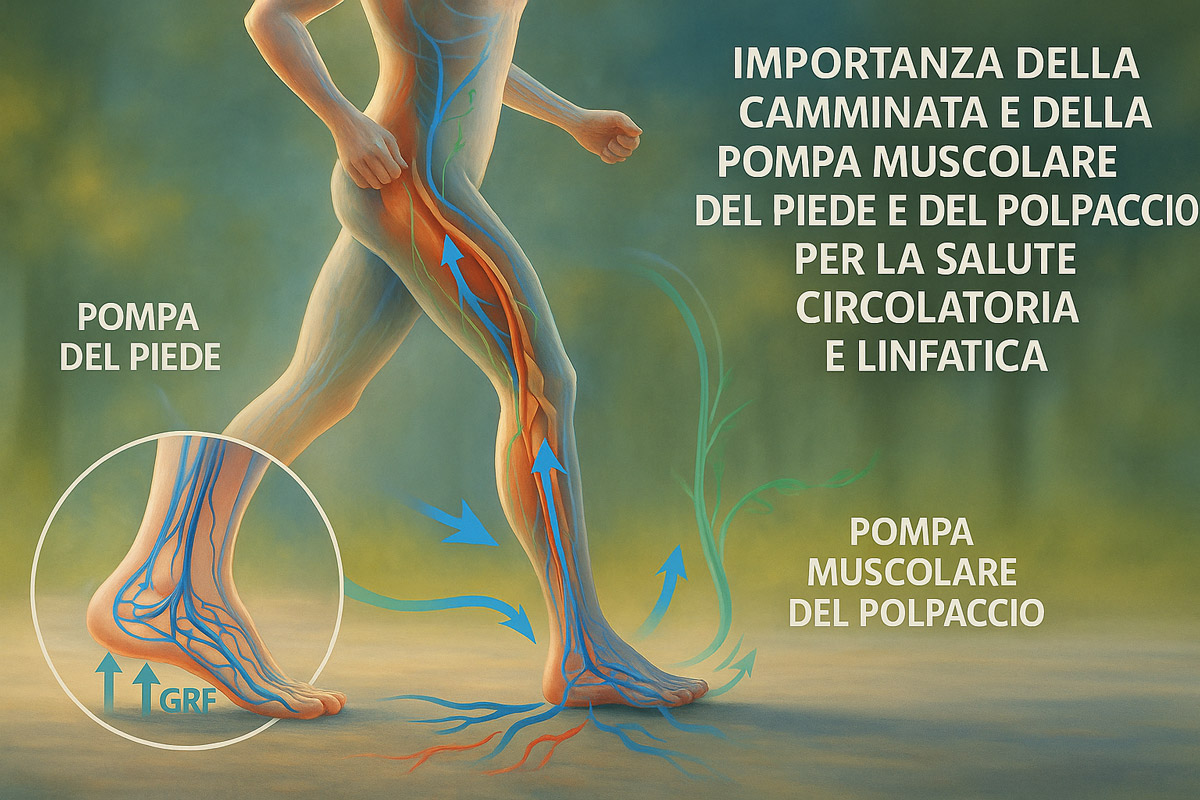 Vivi per Muoverti e Muoviti per Vivere: l’Importanza Vitale della Camminata per la salute circolatoria e linfatica